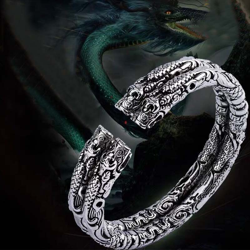 Braccialetto regolabile con protezione dalla fortuna e nuvole di buon auspicio del drago - Image 7