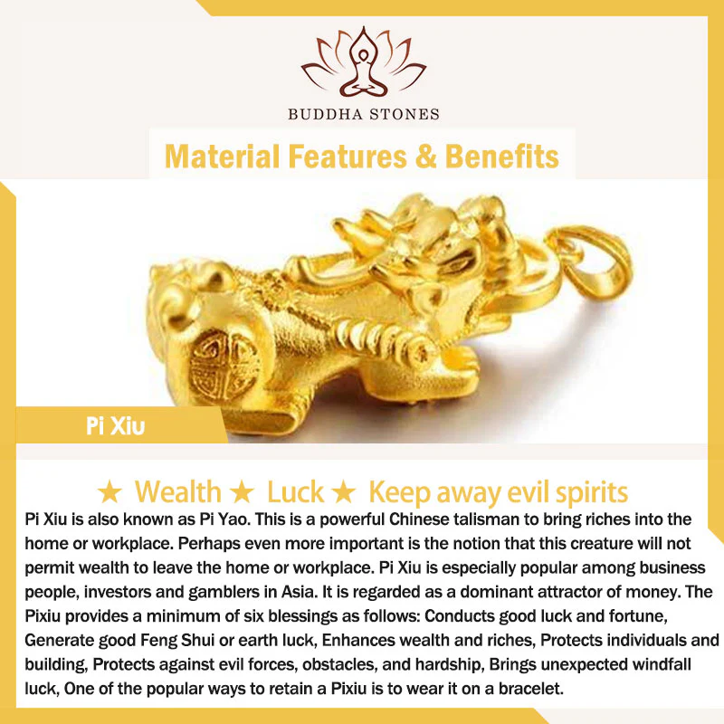 Braccialetto triplo giro con protezione PiXiu , Buddha Stones, granato naturale, quarzo fragola, fagiolini verdi - Image 8