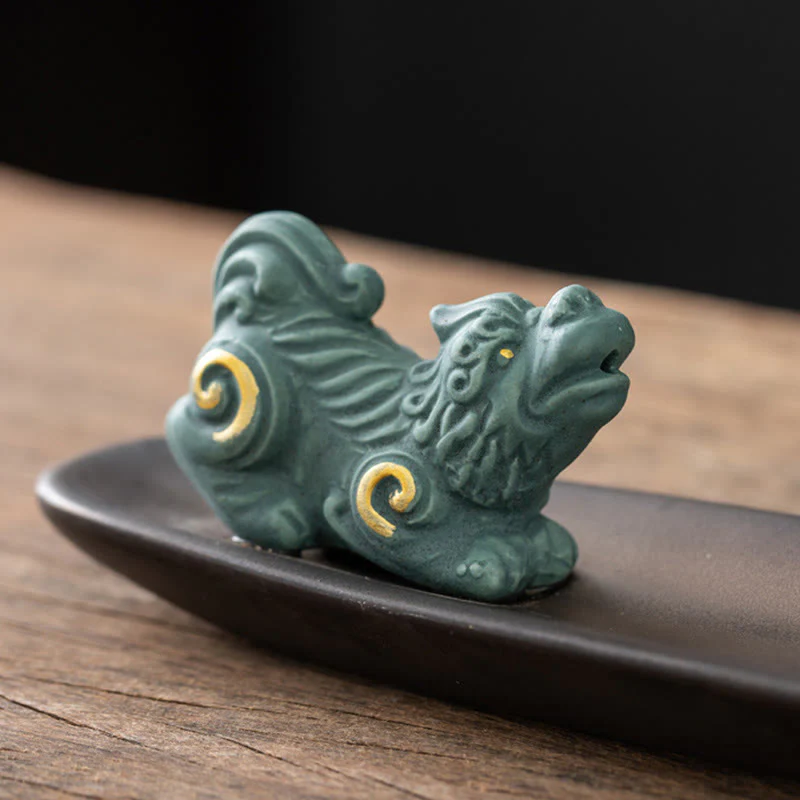 Bruciatore di incenso per la decorazione della casa Buddha Stones Pixiu Wealth - Image 13