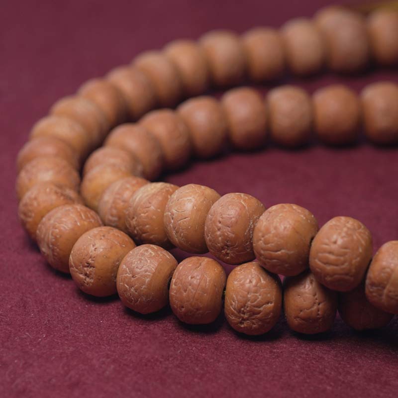 Buddha Stones 108 Mala Beads Bodhi Seed Dzi Bead Peace Tassel Bracciale - Image 8