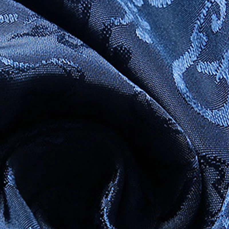 Buddha Stones 2 pezzi da uomo Tang Suit Koi Fish Pattern Frog-Button manica lunga camicia pantaloni set - Image 14