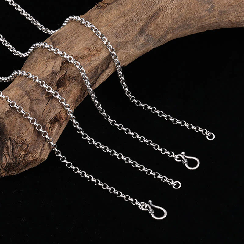 Buddha Stones 925 Sterling Silver Zakiram Dea della Ricchezza Dorje Vajra Collana Pendente Spirituale - Image 8