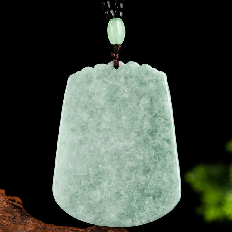 Buddha Stones Anno del Drago Zodiaco Cinese Drago che vola in Giada Protezione Perlina Catena Collana Pendente - Image 7