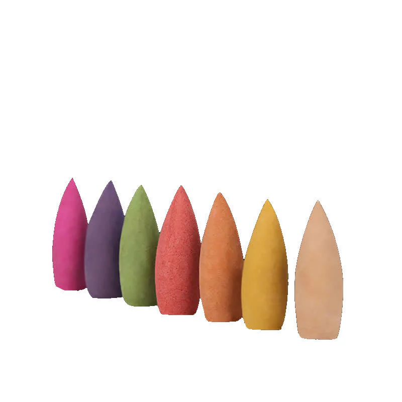 Buddha Stones Aroma floreale misto Sandalo Incenso a riflusso Confezione da 50 coni - Image 7