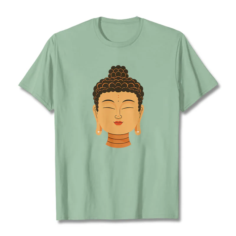 Buddha Stones Blessed Meditation Buddha Tee - Image 15