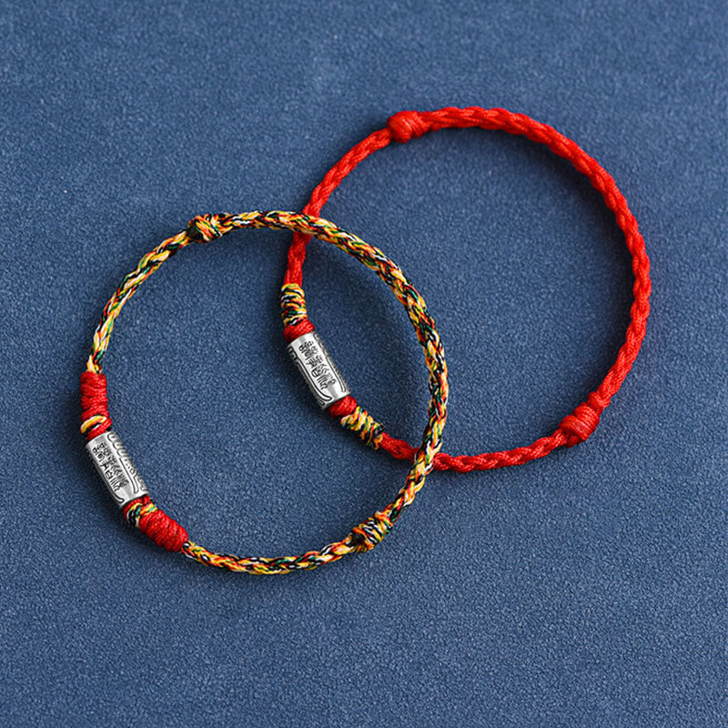 Buddha Stones Bracciale Cavigliera in Argento Sterling 925 Fatto a Mano Tutto Va Bene Design Protezione Forza - Image 21
