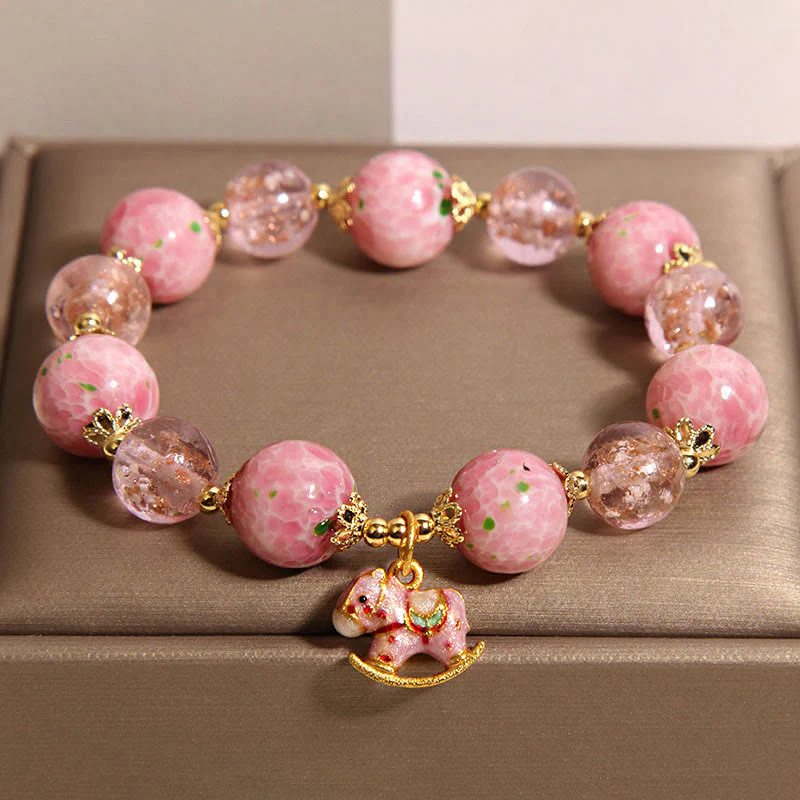 Buddha Stones Bracciale Liuli Rocking Year Of The Horse