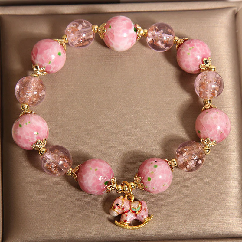 Buddha Stones Bracciale Liuli Rocking Year Of The Horse - Image 4