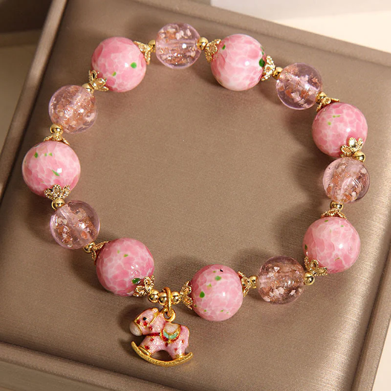 Buddha Stones Bracciale Liuli Rocking Year Of The Horse - Image 6