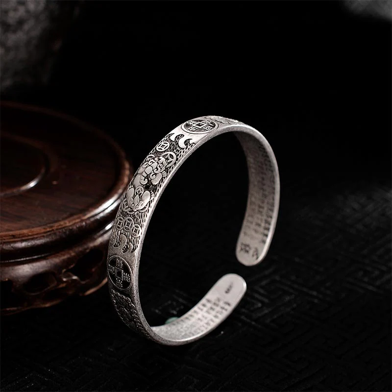 Buddha Stones Bracciale regolabile FengShui Lucky PiXiu Protection - Image 2