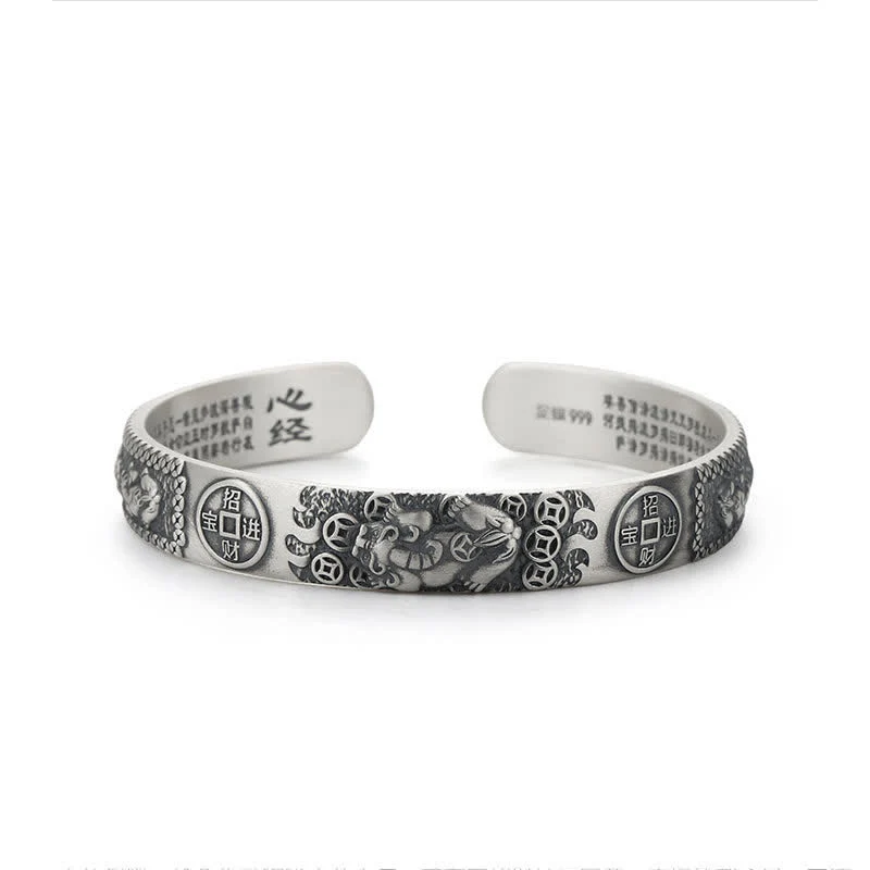Buddha Stones Bracciale regolabile FengShui Lucky PiXiu Protection - Image 6