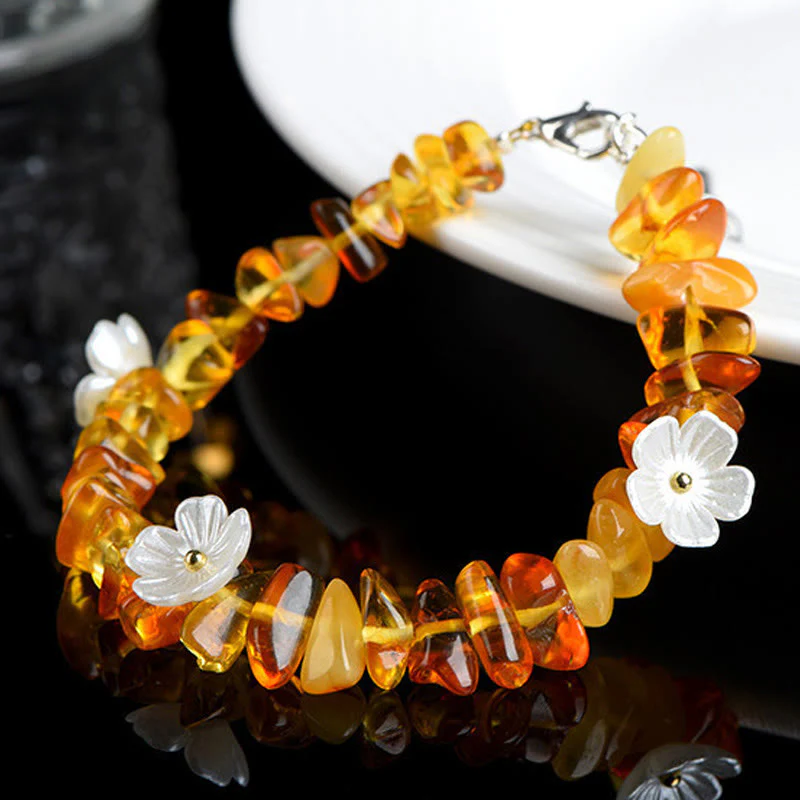 Buddha Stones Bracciale Serenity con Acquamarina Naturale, Peridoto, Quarzo Fragola e Vari Cristalli - Image 27