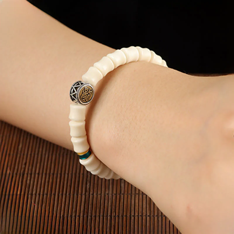 Buddha Stones Bracciale con motivo a drago e semi di Bodhi per tenere lontani gli spiriti maligni - Image 5