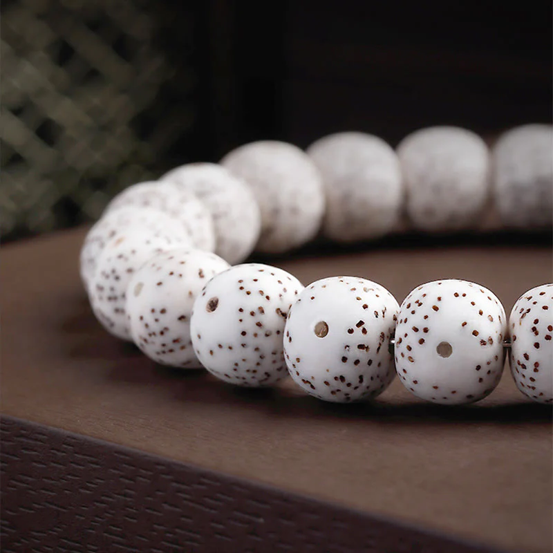 Buddha Stones Braccialetto per la pace interiore con motivo a elefante, stella e luna, lucidato a mano - Image 14