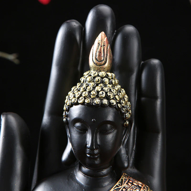 Buddha Stones Buddha tibetano Benedizione Decorazione FengShui - Image 3