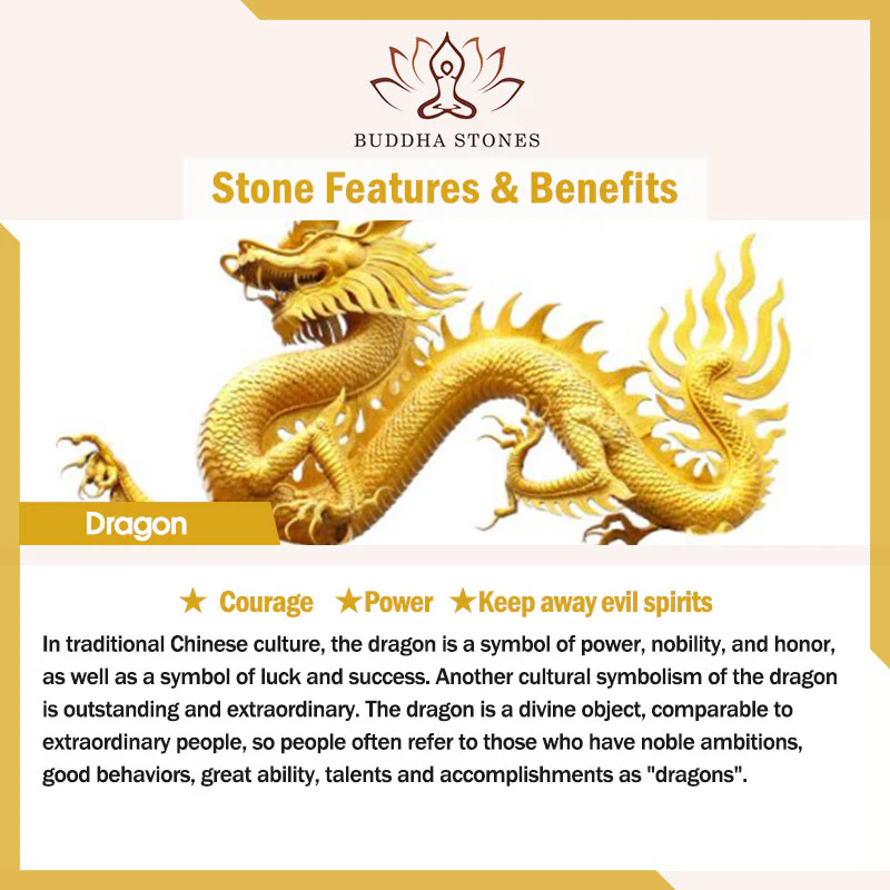 Buddha Stones Campana tibetana Tingsha Sei parole vere Drago Rame Bilancia Decorazione con borsa - Image 23