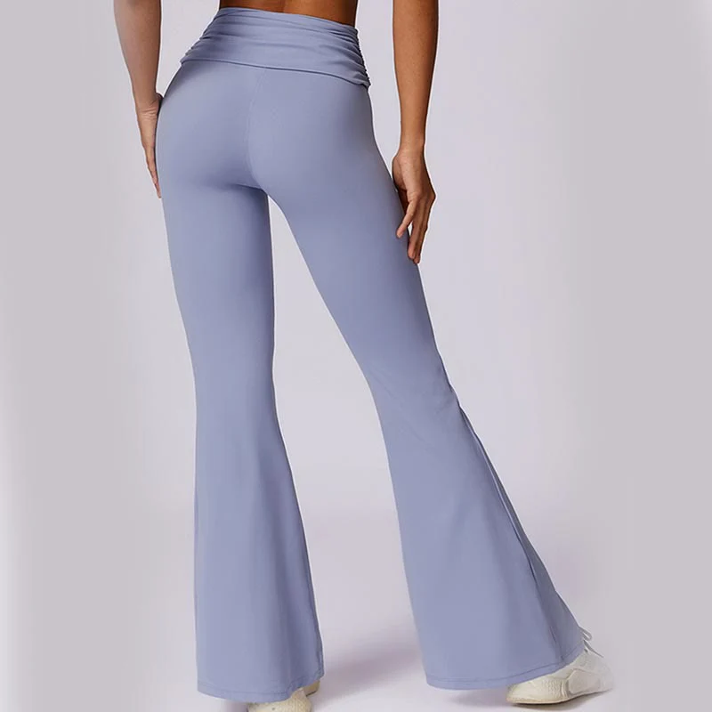Buddha Stones Canotta senza maniche con spalline e schiena scoperta Reggiseno Pantaloni svasati Sport Fitness Yoga - Image 22