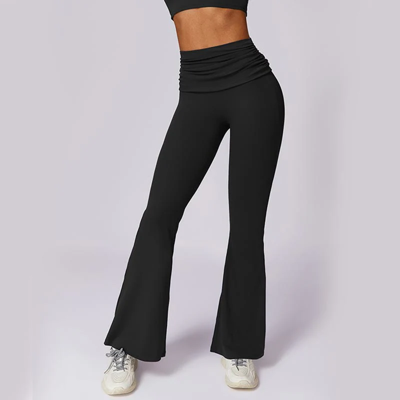 Buddha Stones Canotta senza maniche con spalline e schiena scoperta Reggiseno Pantaloni svasati Sport Fitness Yoga - Image 37