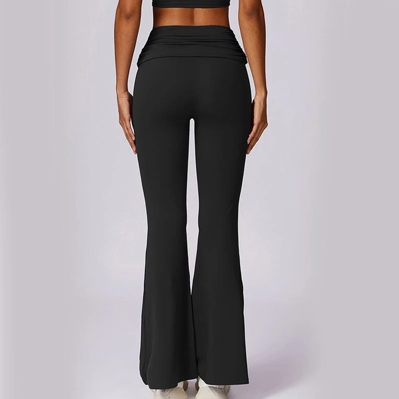 Buddha Stones Canotta senza maniche con spalline e schiena scoperta Reggiseno Pantaloni svasati Sport Fitness Yoga - Image 38