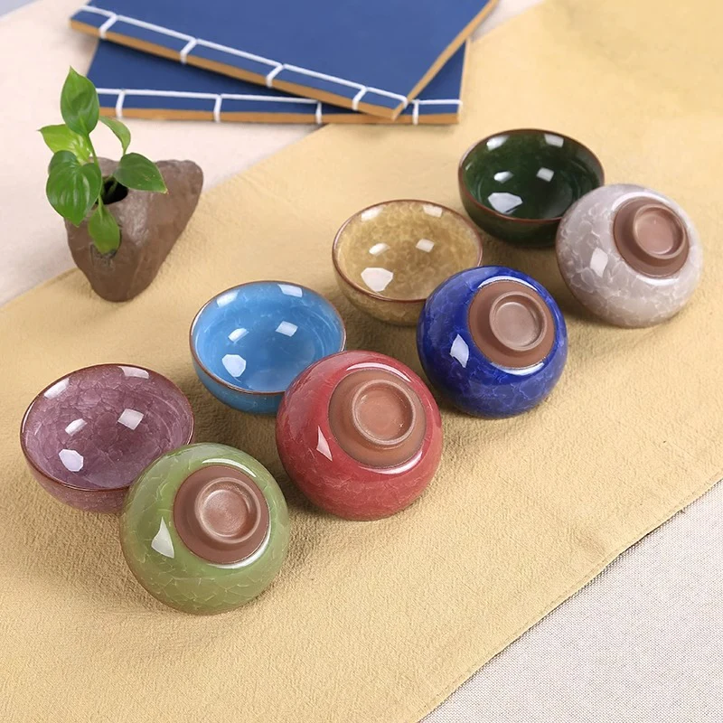 Buddha Stones Carino Koi Fish Tazza da tè in ceramica Kung Fu Tazza da tè Ciotola 45ml - Image 13