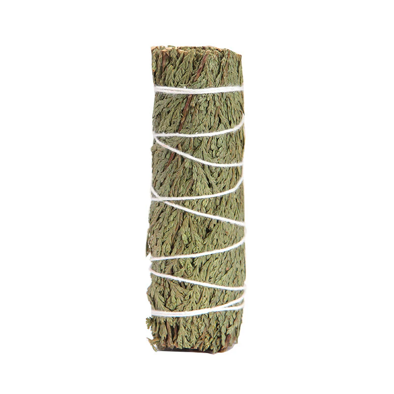 Buddha Stones Cedar Smudge Stick per la pulizia della casa Incenso Meditazione e rituali Bastoncini di cedro Bacchette di incenso - Image 18