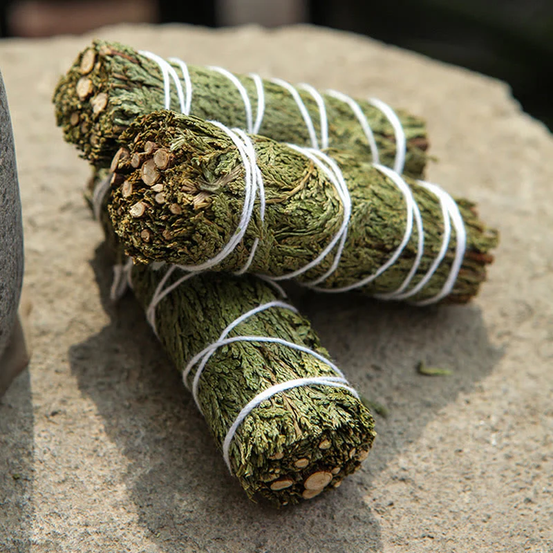 Buddha Stones Cedar Smudge Stick per la pulizia della casa Incenso Meditazione e rituali Bastoncini di cedro Bacchette di incenso - Image 7