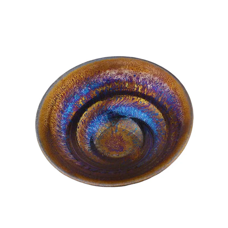 Buddha Stones cinese Jianzhan colorato Via Lattea smaltata tazza da tè in ceramica Tenmoku Kung Fu tazza da tè - Image 10