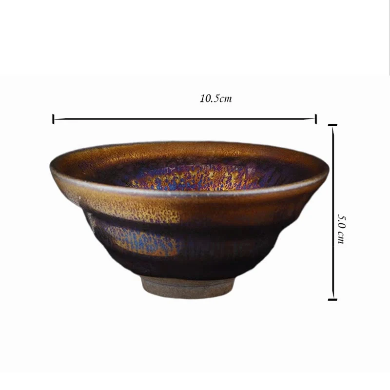 Buddha Stones cinese Jianzhan colorato Via Lattea smaltata tazza da tè in ceramica Tenmoku Kung Fu tazza da tè - Image 11