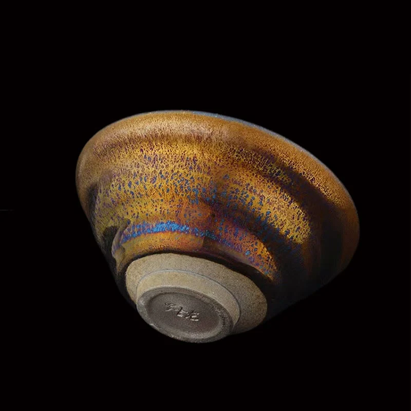 Buddha Stones cinese Jianzhan colorato Via Lattea smaltata tazza da tè in ceramica Tenmoku Kung Fu tazza da tè - Image 8