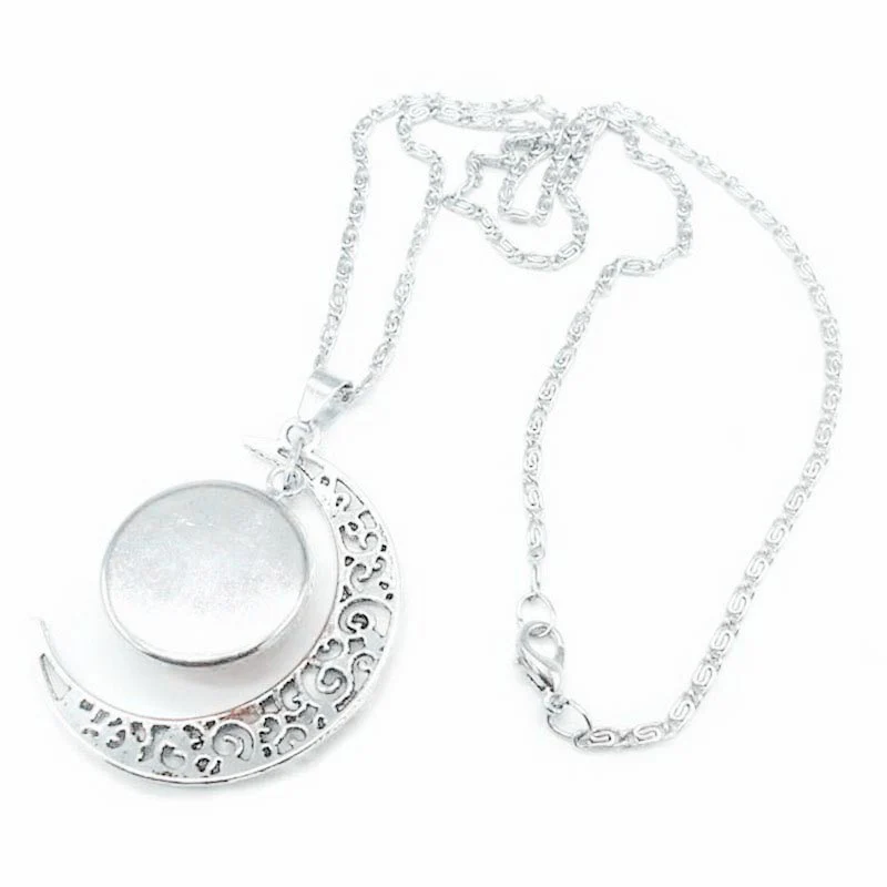 Buddha Stones Collana con ciondolo a catena con 12 costellazioni dello zodiaco e protezione della luna - Image 15