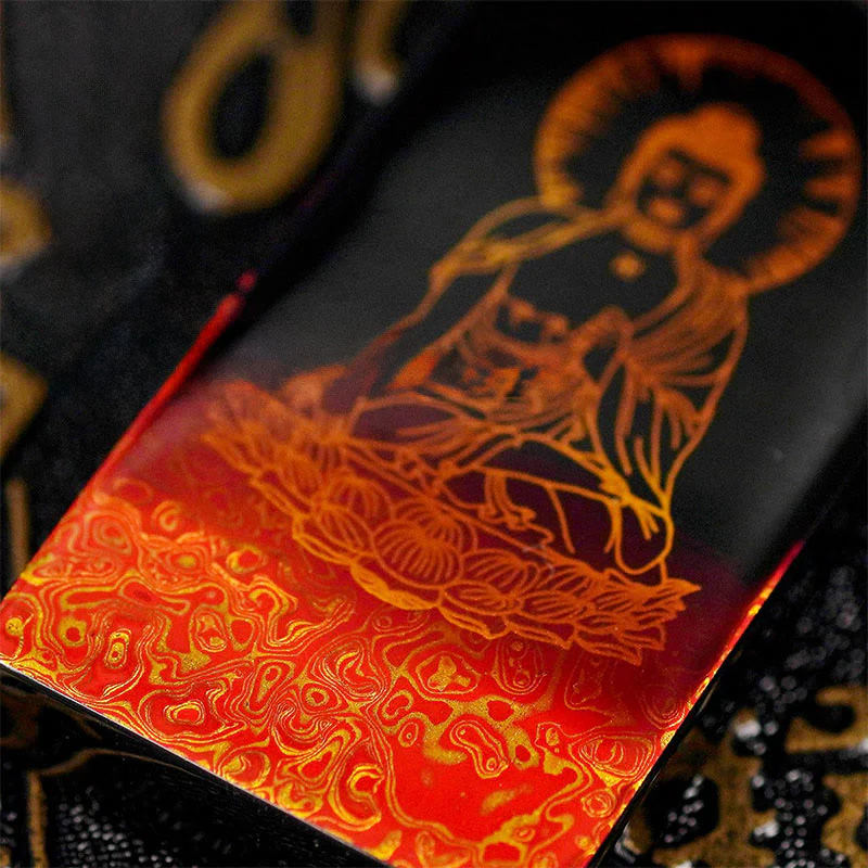 Buddha Stones con ciondolo in legno di sandalo, lacca artigianale, carattere di Buddha Fu, zodiaco cinese - Image 18