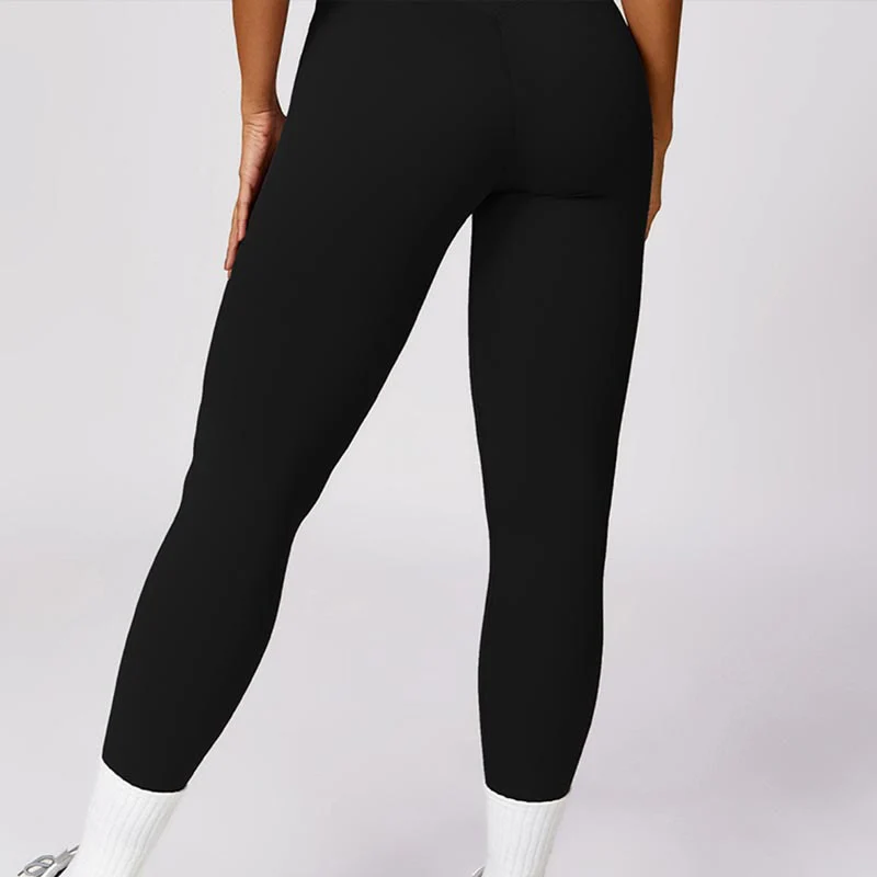 Buddha Stones Donna Manica Corta T-Shirt Top Vita Alta Leggings Pantaloni Per Sport Yoga - Image 10