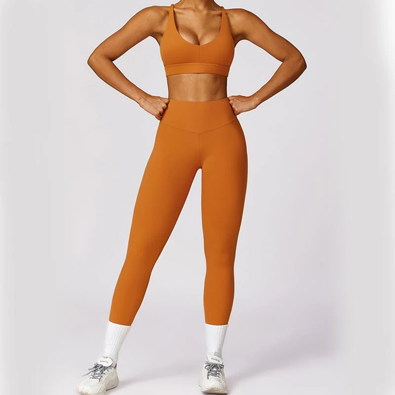 Buddha Stones Donna Manica Corta T-Shirt Top Vita Alta Leggings Pantaloni Per Sport Yoga - Image 27