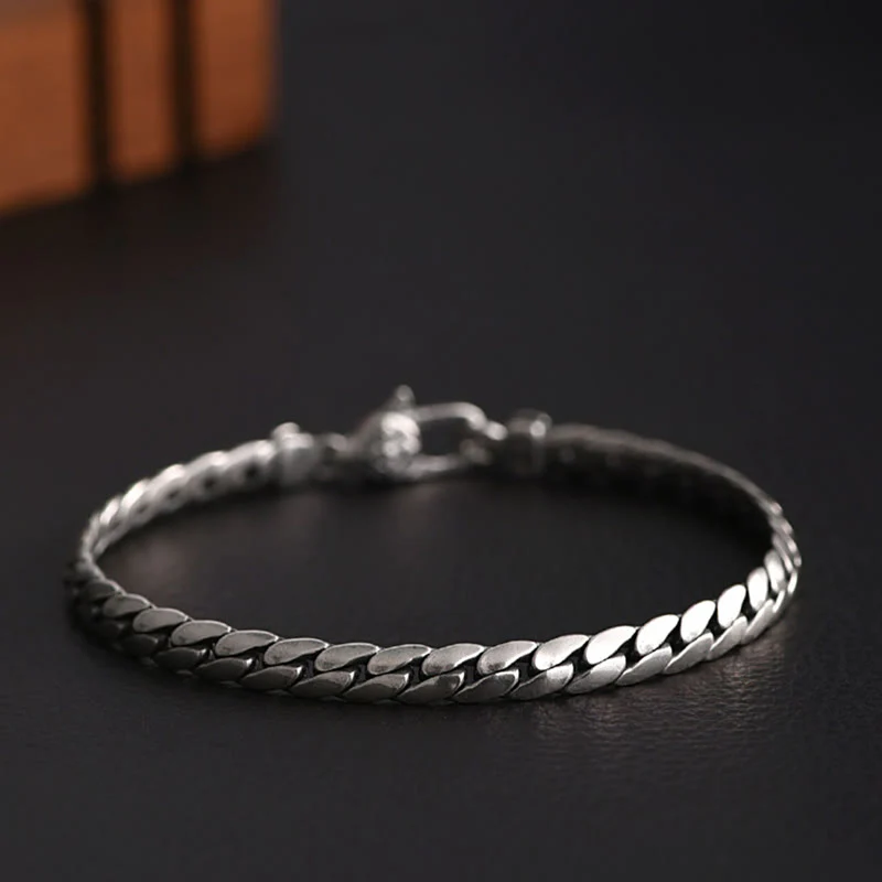 Buddha Stones Doppio Dorje Vajra Forza Punk Catena di Rame Bracciale Collana - Image 2