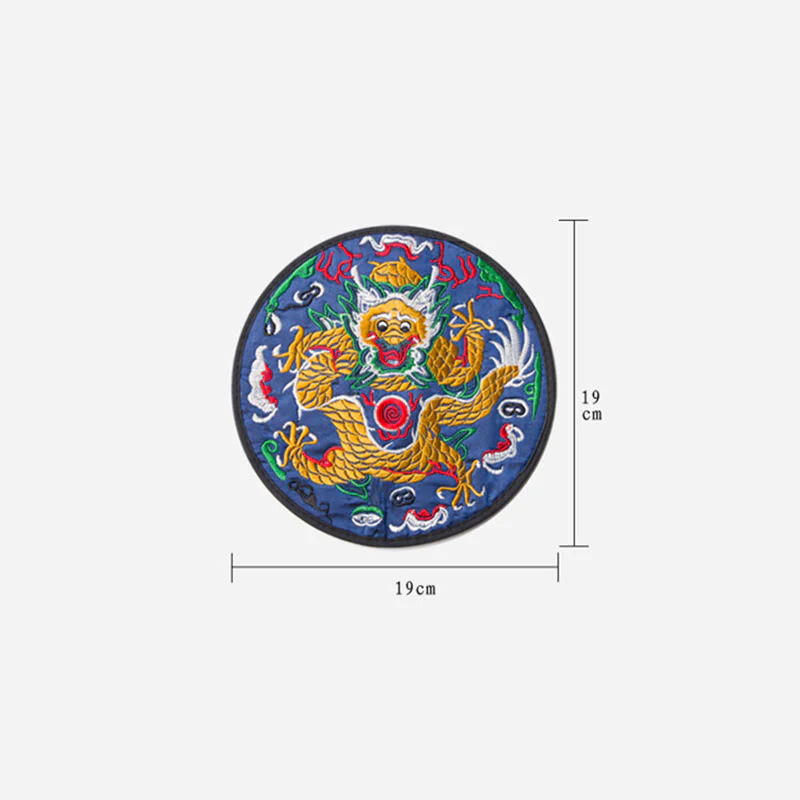 Buddha Stones Dragon Ricamo Sottobicchiere Tazza Sottobicchiere Tazza da Tè Kung Fu Tappetino da Tè - Image 14