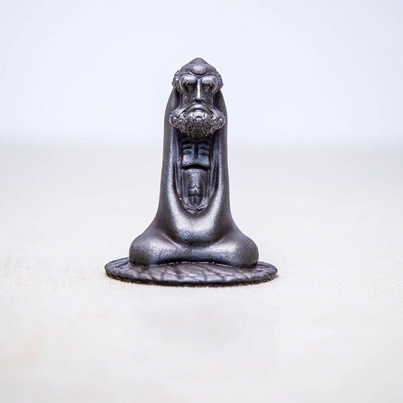 Buddha Stones fatto a mano Bodhidharma polvere di ferro ruggine statua in resina fusa decorazione per la casa - Image 14