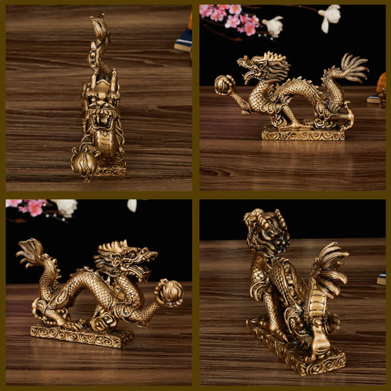 Buddha Stones Feng Shui Drago Nuvola di buon auspicio Ricchezza Fortuna Decorazione - Image 19