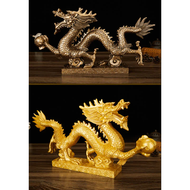 Buddha Stones Feng Shui Drago Nuvola di buon auspicio Ricchezza Fortuna Decorazione - Image 22