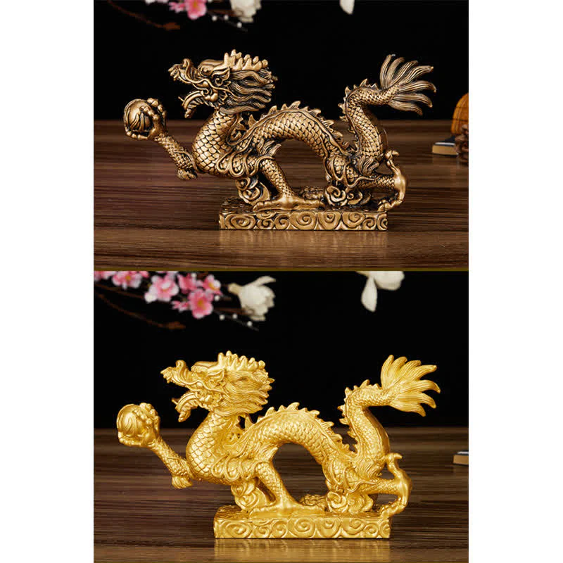 Buddha Stones Feng Shui Drago Nuvola di buon auspicio Ricchezza Fortuna Decorazione - Image 23