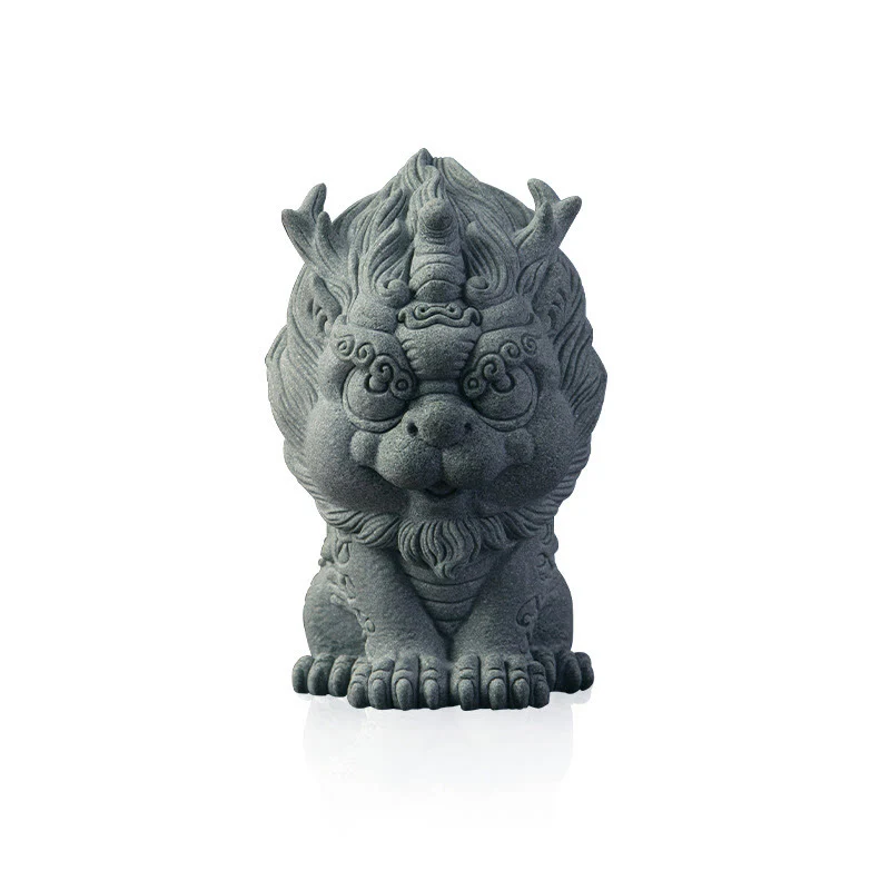 Buddha Stones FengShui Piccolo PiXiu Ricchezza Fortuna Decorazione della casa - Image 13