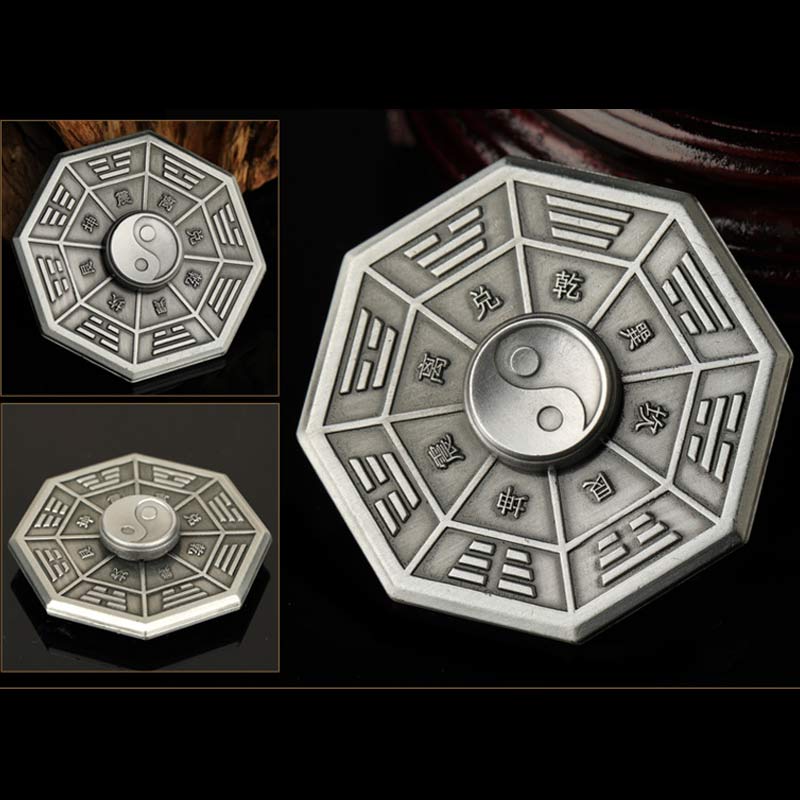 Buddha Stones Fidget Spinner Benedizione Tai Chi Dito Mano Spinner Decorazione - Image 5