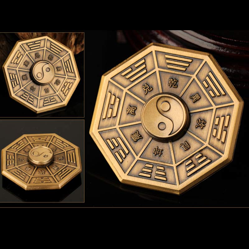 Buddha Stones Fidget Spinner Benedizione Tai Chi Dito Mano Spinner Decorazione - Image 7