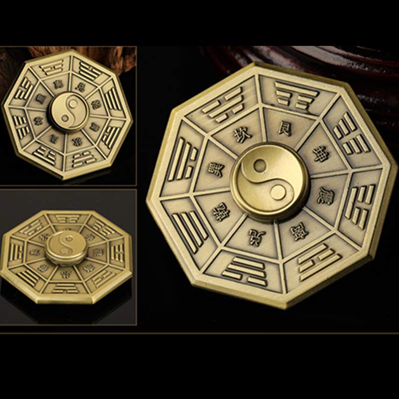 Buddha Stones Fidget Spinner Benedizione Tai Chi Dito Mano Spinner Decorazione - Image 9