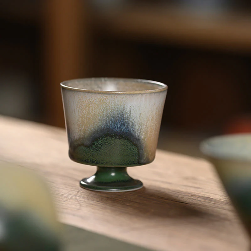 Buddha Stones Fornace d'epoca Forno di trasmutazione Tazza da tè in porcellana Tazza da tè Kung Fu - Image 13