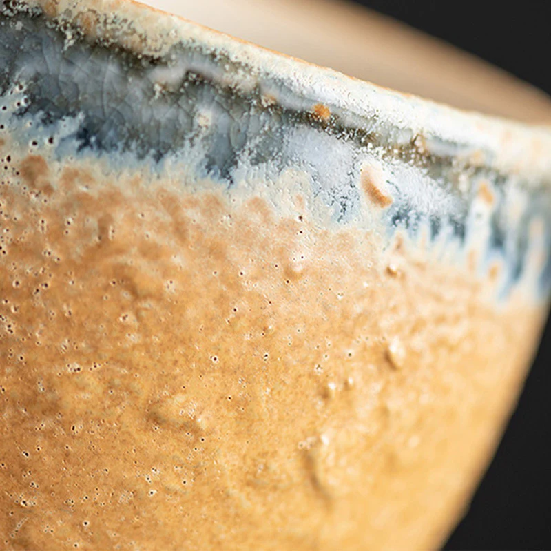Buddha Stones Girasole Kiln Change Tazza da caffè in ceramica Tè Latte Espresso Tazza da caffè 250ml - Image 13