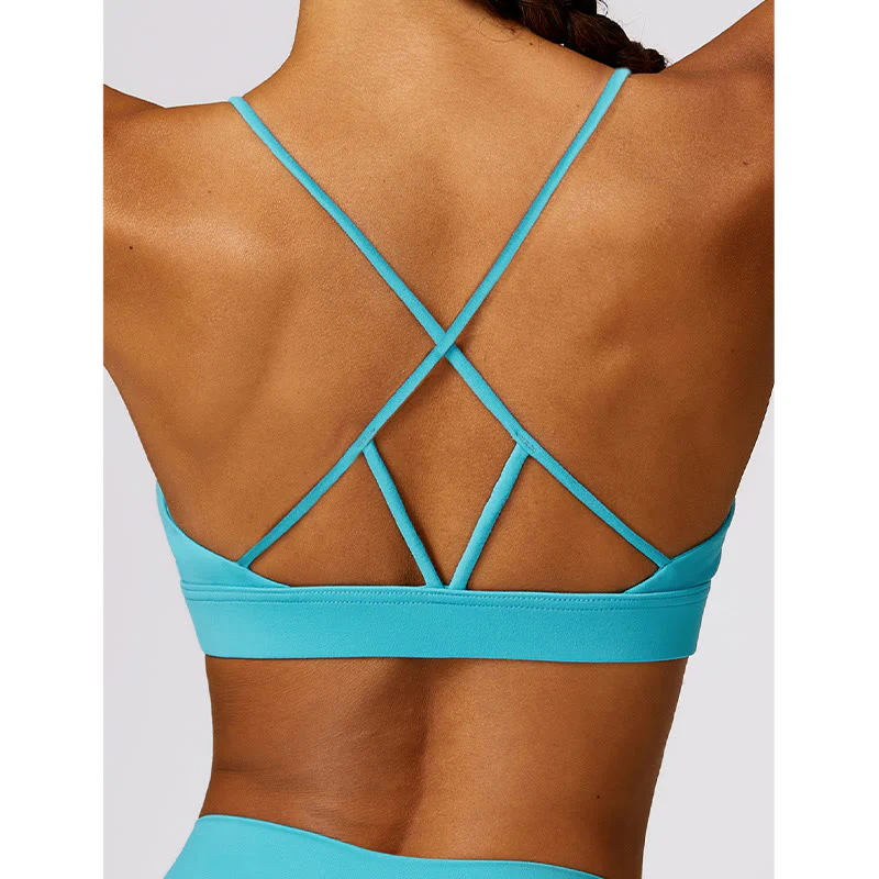Buddha Stones Gym Sport Yoga Reggiseno senza schienale Canotta corta Pantaloncini traspiranti - Image 11