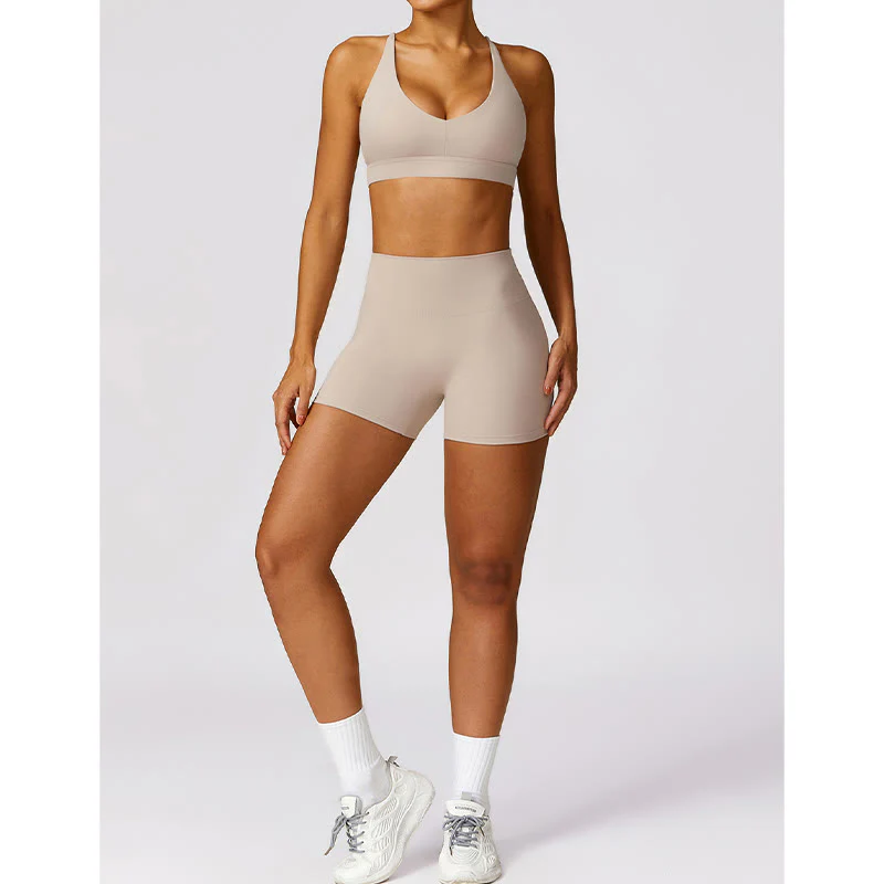 Buddha Stones Gym Sport Yoga Reggiseno senza schienale Canotta corta Pantaloncini traspiranti - Image 32