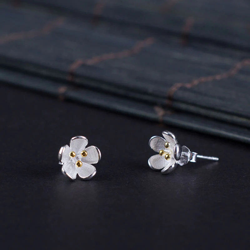 Buddha Stones in argento sterling 925 con stami dorati - Image 9