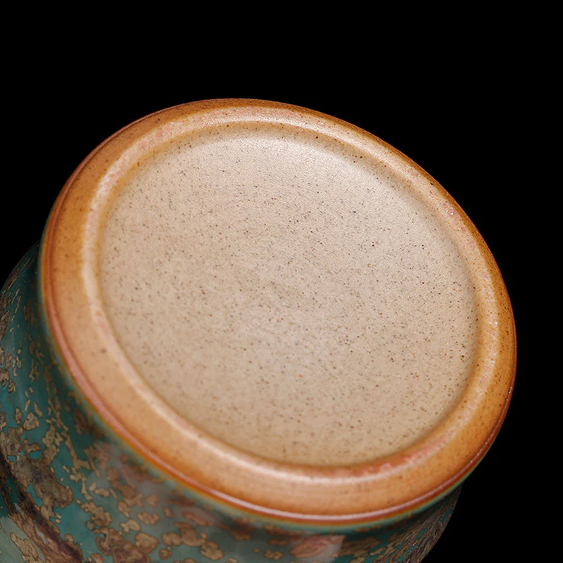 Buddha Stones Kiln Change Ceramica Bambù Design Tazza da tè Kung Fu Tazza da tè - Image 5