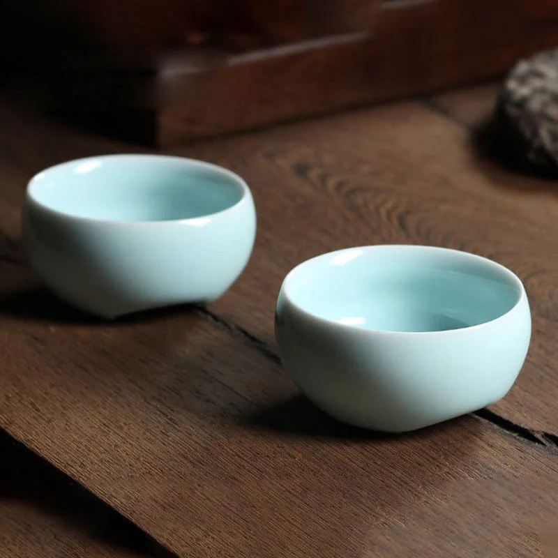 Buddha Stones Koi Fish colorato Tazza da tè in ceramica Kung Fu Tazza da tè Ciotola - Image 34